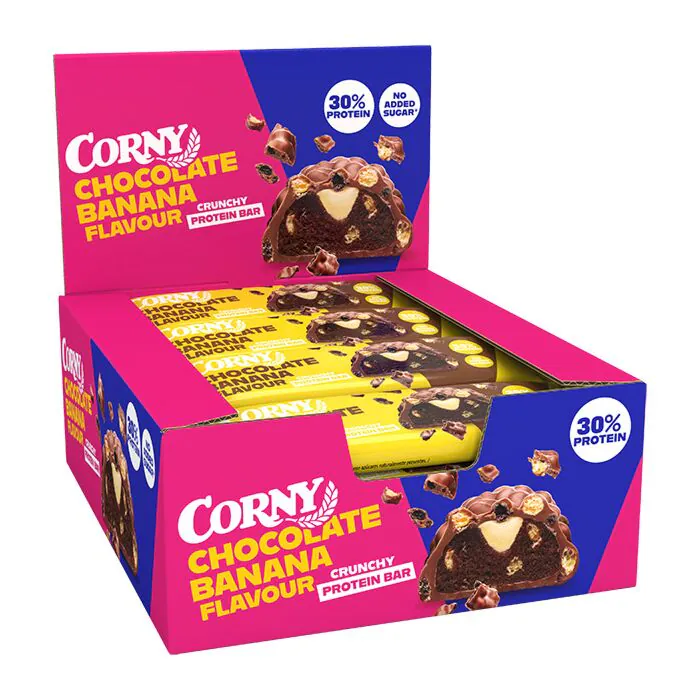 Corny Protein Crunchy Chocolate Banana (12 x 45g)