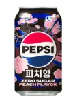 Pepsi Zero Sugar Peach Flavor (24 x 0,355 Liter blik KOR) Kopen